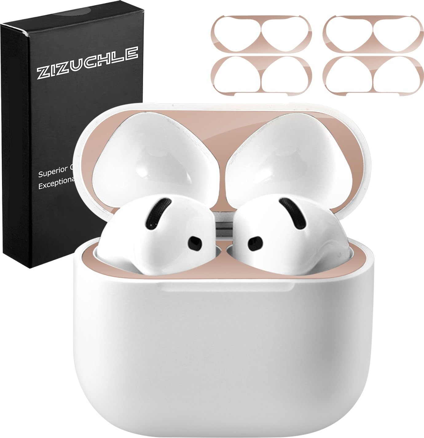 Amazon | ZIZUCHLE for airpods4 ダストガード アップル エアーポッズ