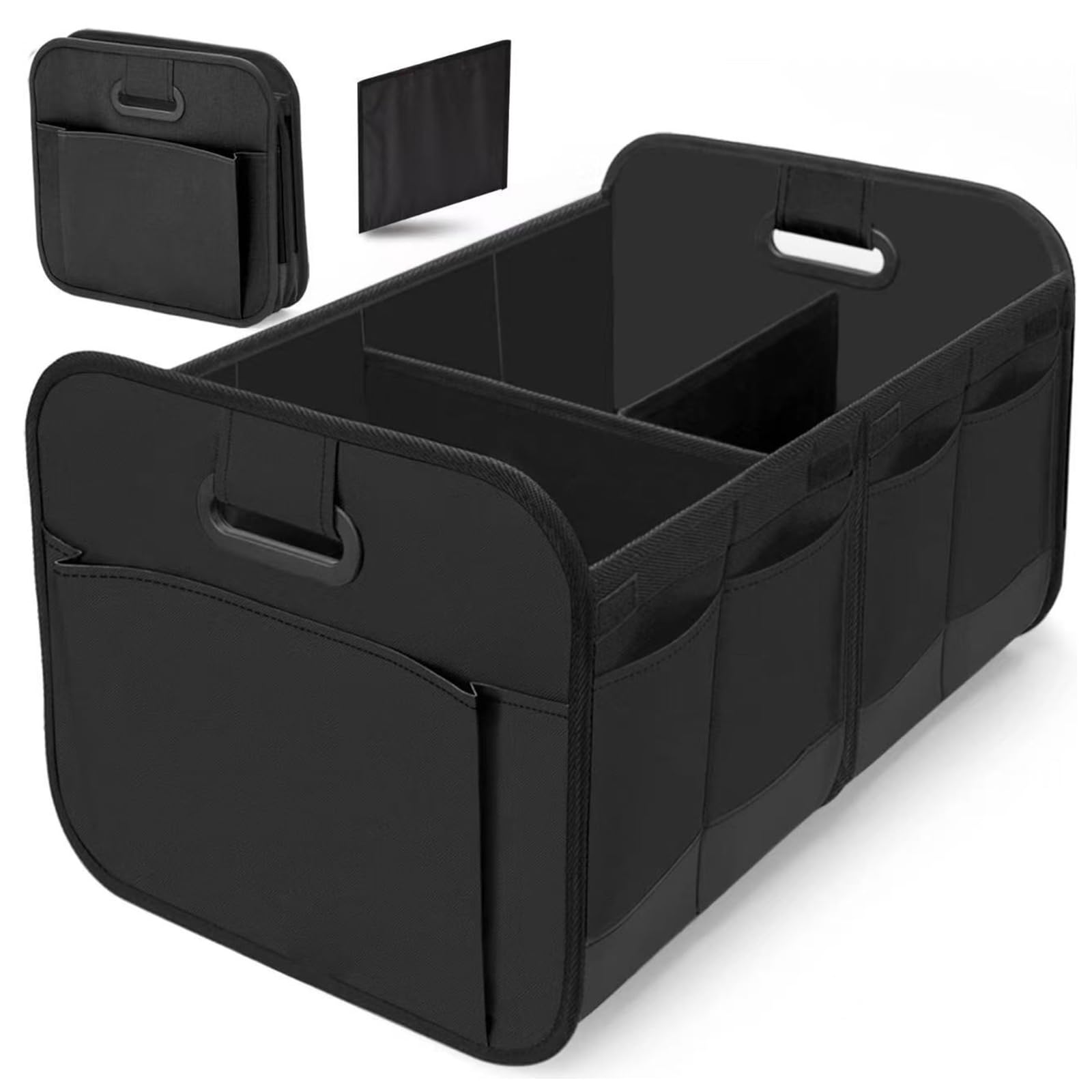 Bolsa organizadora para el Maletero, para FIAT Panda Classic/Pandazzurri/Panda City Cross Caja Plegable Coche Reforzada Robusta Antideslizante multicompartimento