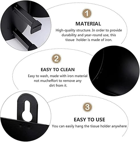 Miniatura 6 de Soportes decorativos de papel higiénico de animales lindos, soporte de pared de metal y soporte de papel higiénico independiente, 8 rollos de