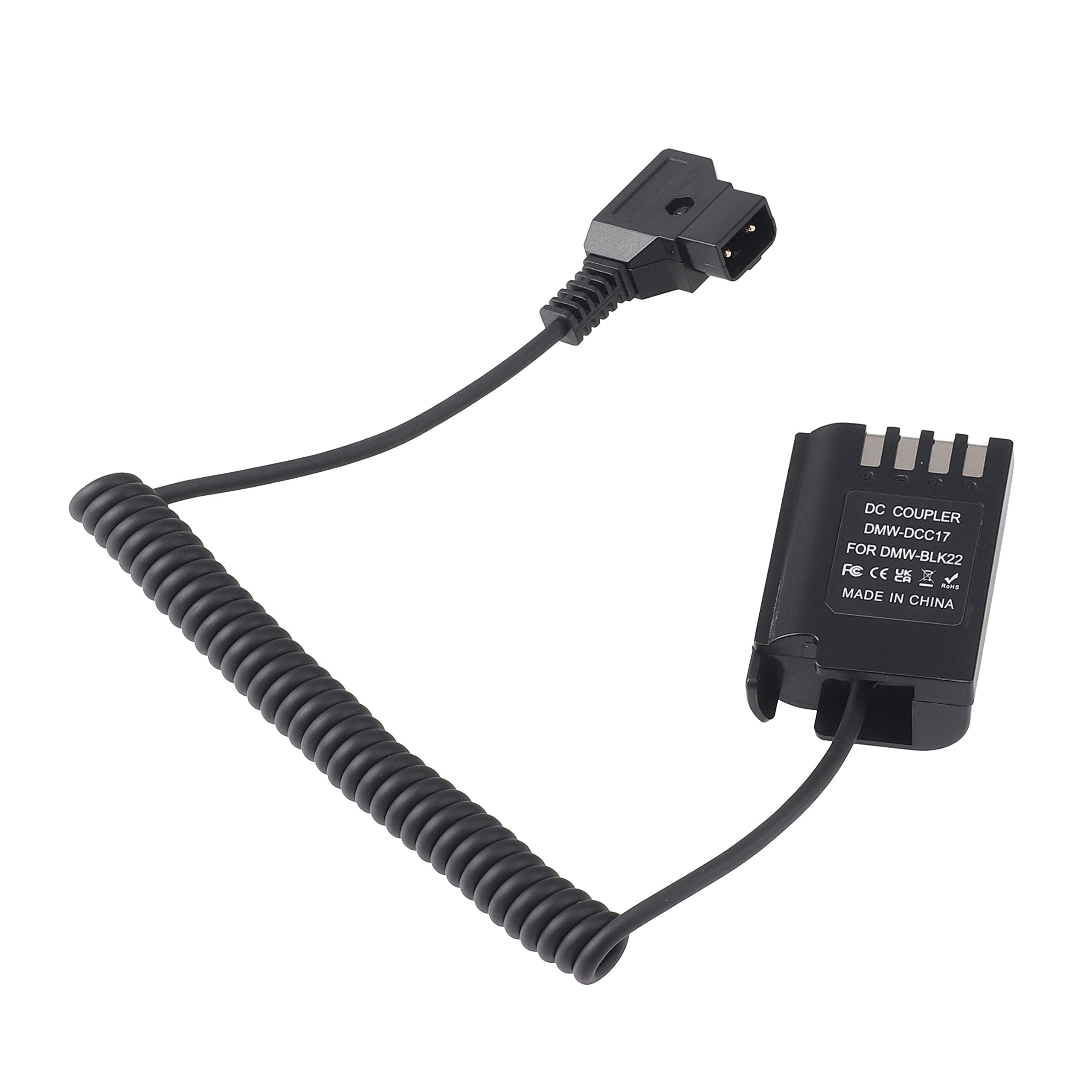 Amazon.com : Fotga D-tap to DMW-BLK22 DMW-BLF19 Dummy Battery