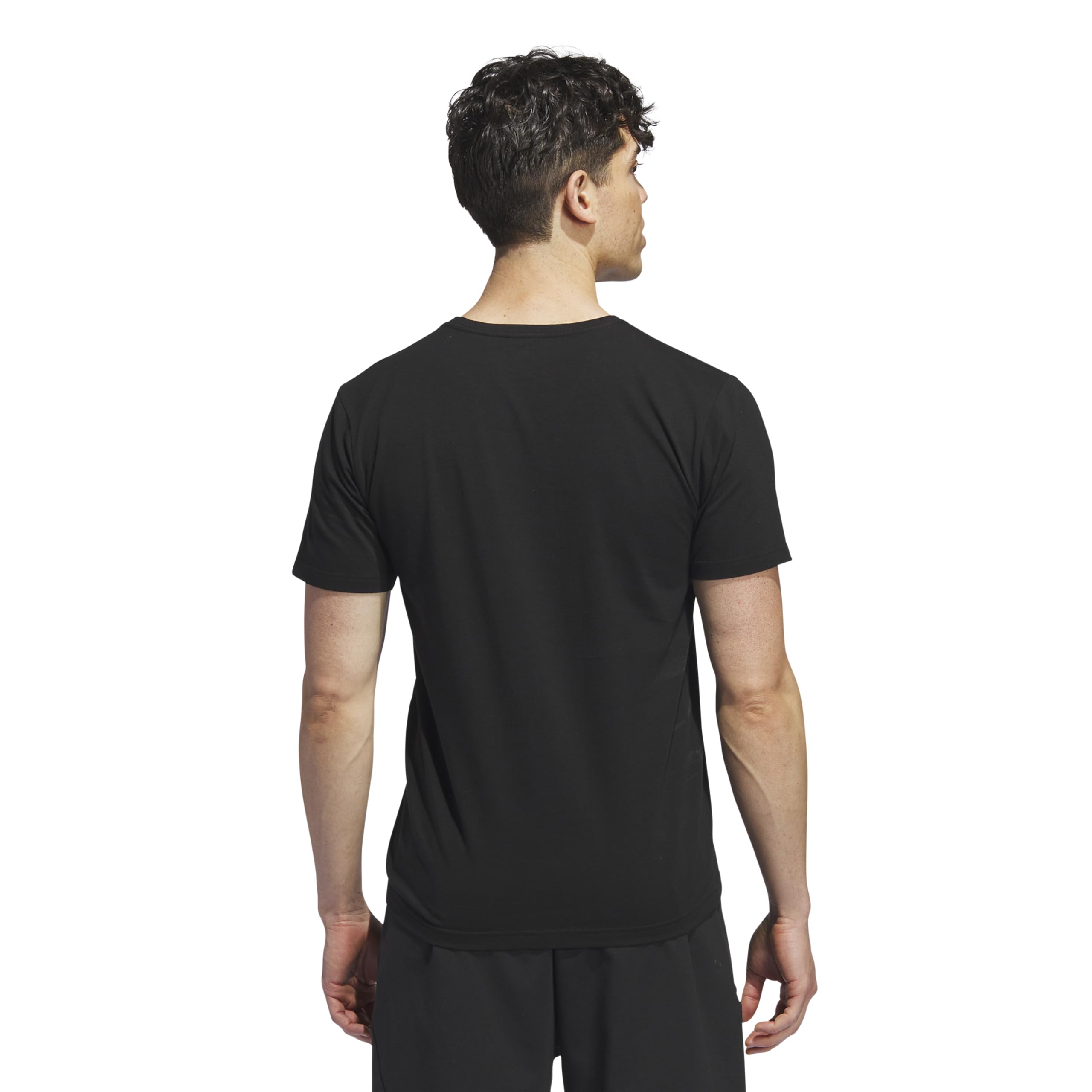 adidas Stretch Cotton Crew Neck Undershirts (2-pack) Capa de base superior Hombre