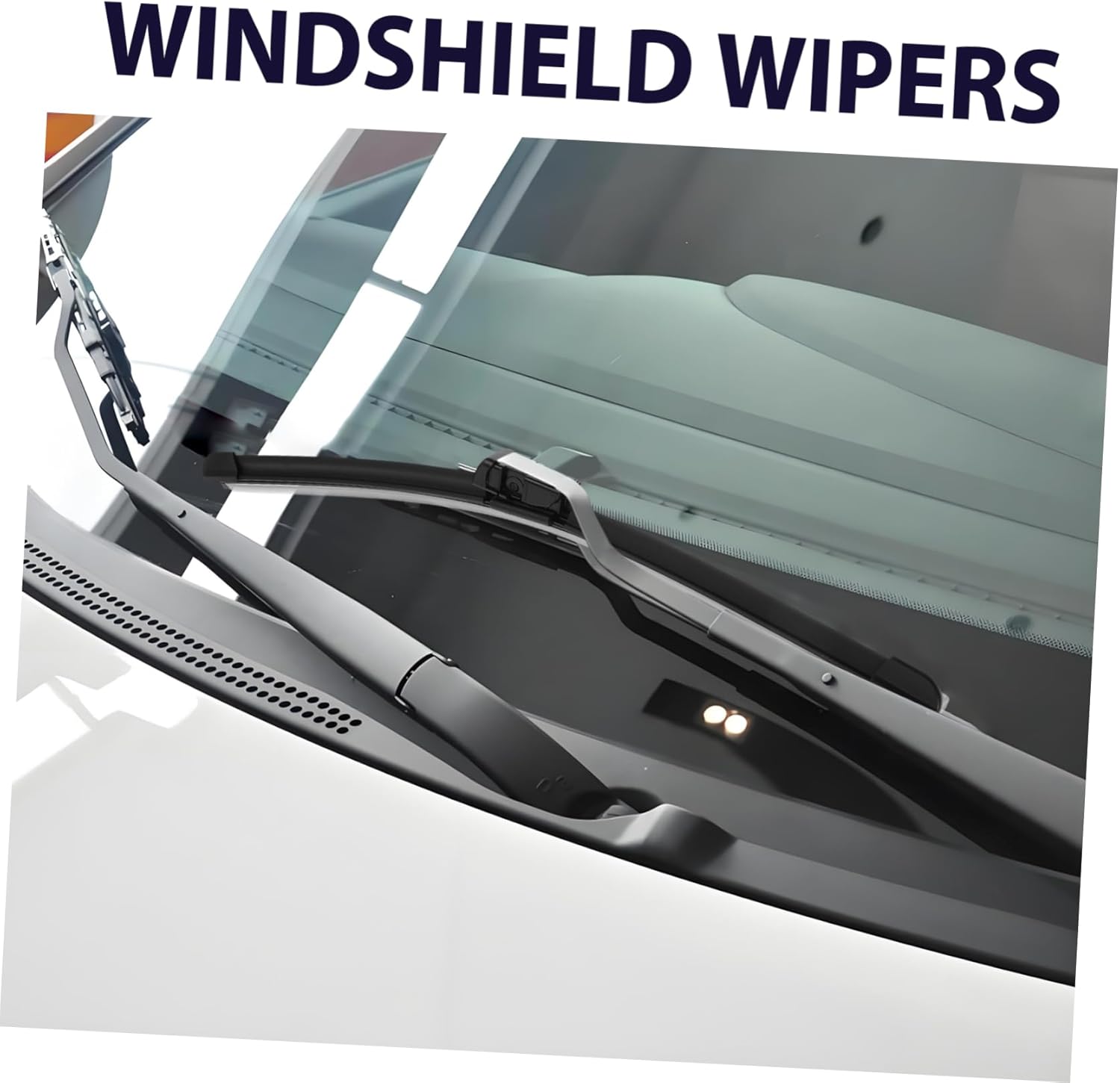 Zerodeko 3pcs Automotive Windshield Wiper Blades for Weather Fit for Front and Rear Enhanced Visibility and Safety