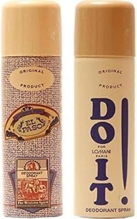 Lomani Unisex Elpaso And Do It Deodorant Fresh Spray, 400 Ml (Pack Of 2), 2 Count-picture-45