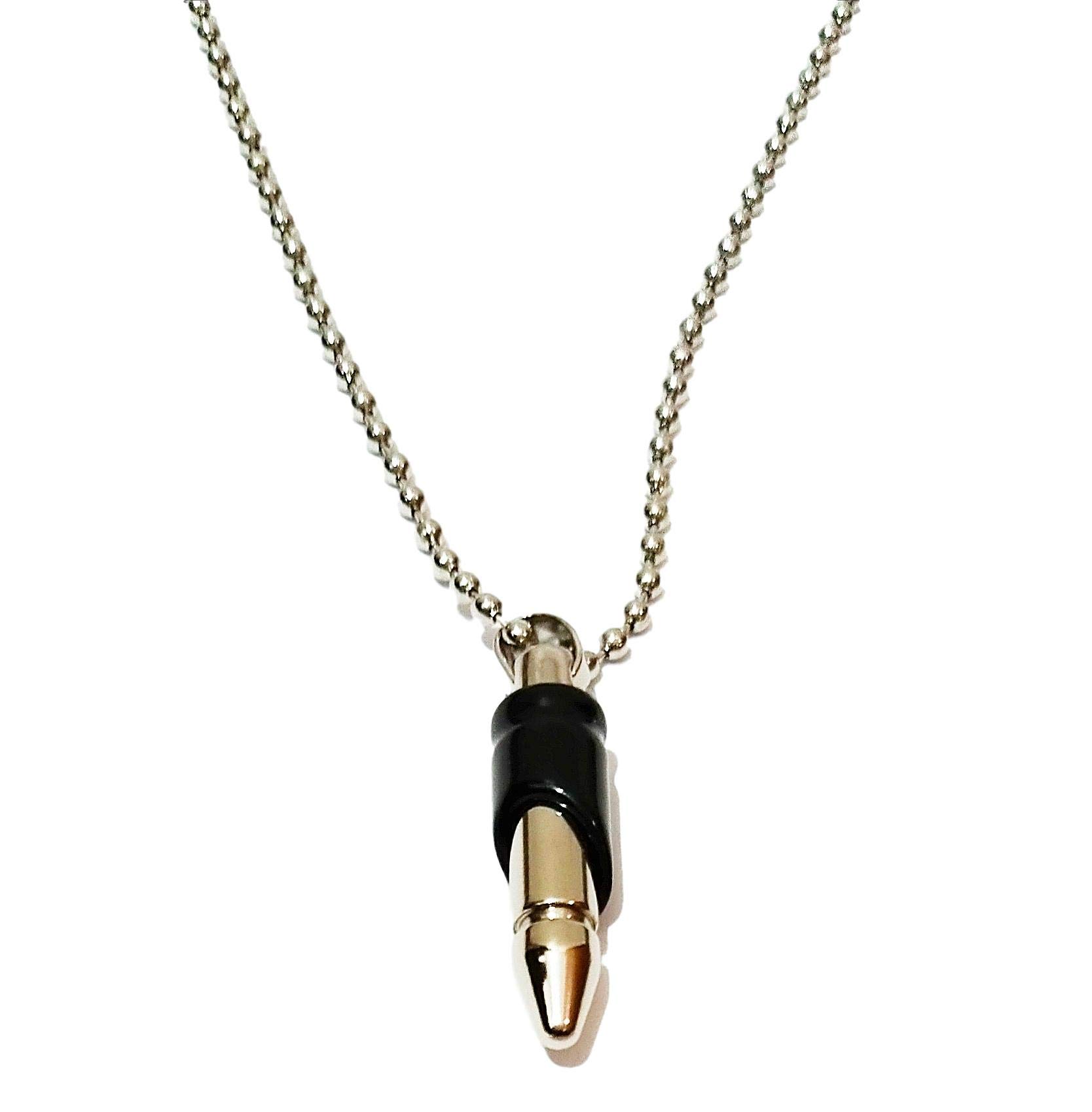 athizay pendant with chain silver finish Locket For Men ball chain black casing-picture-23