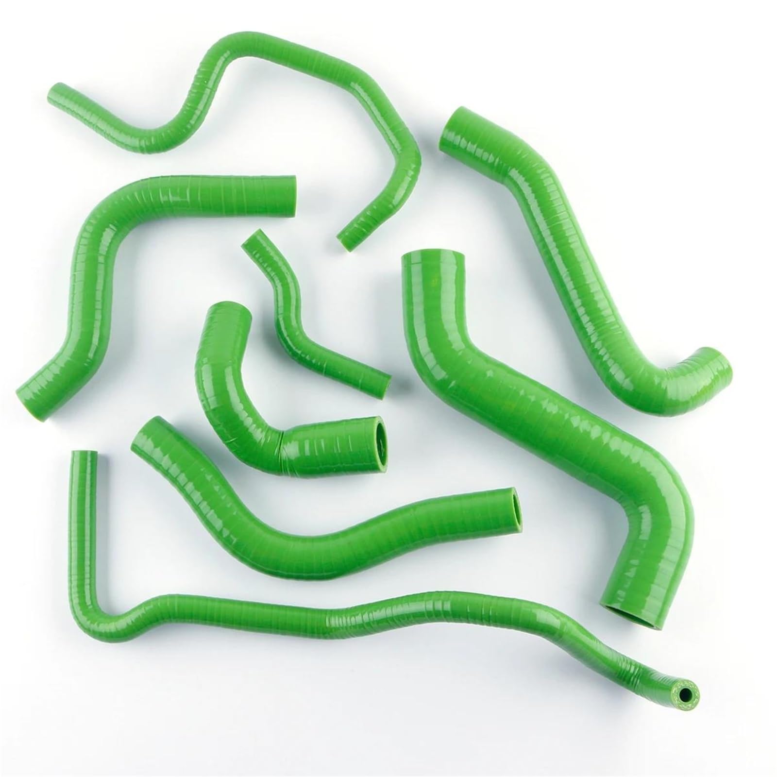 for A3 S3 TT MK1 1.8T 225ps 2000-2006 Silicone Coolant Radiator Hose Pipe Kit(Green)