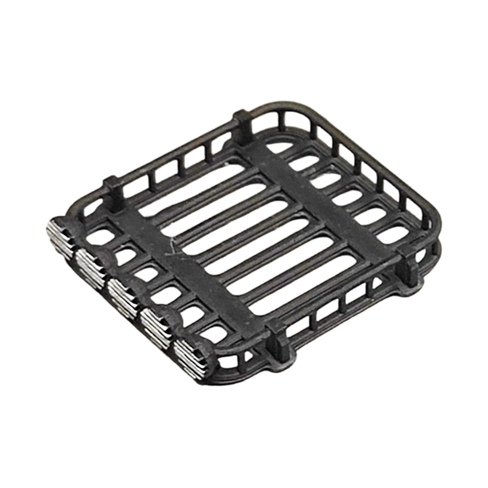 getuse 1/64 Scale Car Rooftop Simulation Resin Miniature Car Cargo Carrier for Miniature Scene, Fairy Garden Diorama- Short