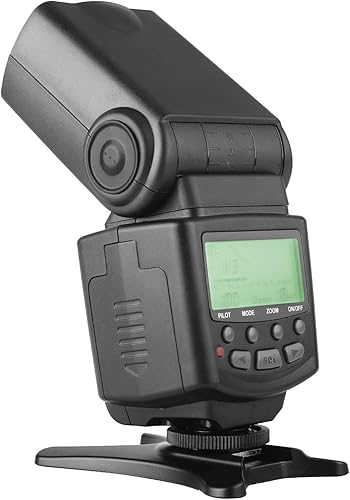 Miniatura 4 de Meike MK430 TTL Flash LCD Speedlite compatible con cámara DSLR Canon EOS 70D 77D 80D Rebel T7i T6i T6s T6 T5i T5 T4i T3i SL2 y con soporte estándar