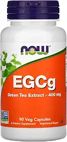 NOW Foods Egcg Extrato Chá Verde 400mg 90Caps Importado