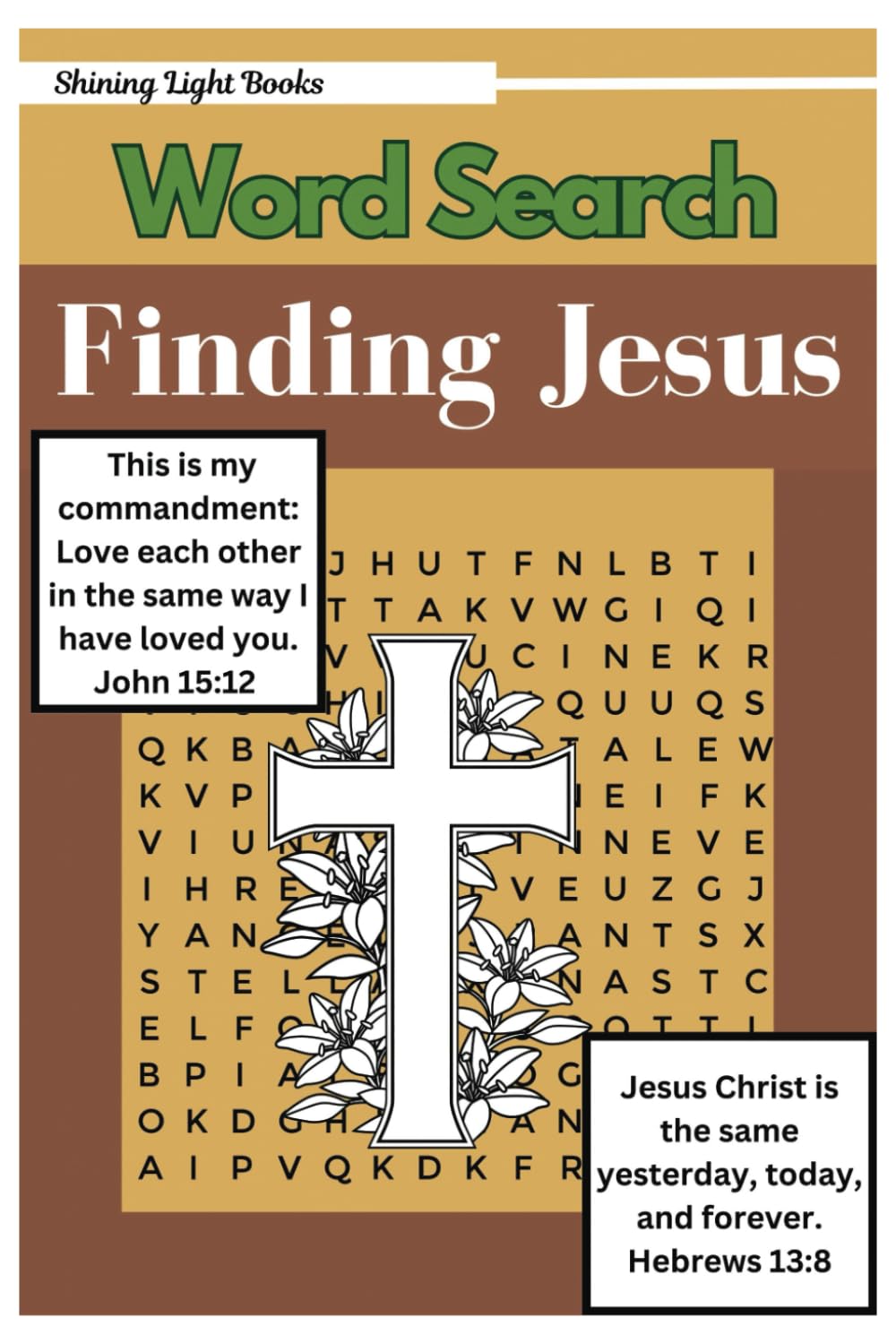 Finding Jesus Bible Word Search: Bible Verse Devotional Word Search