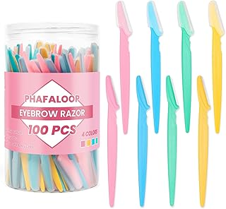 100 piezas de maquinilla de afeitar de cejas ...