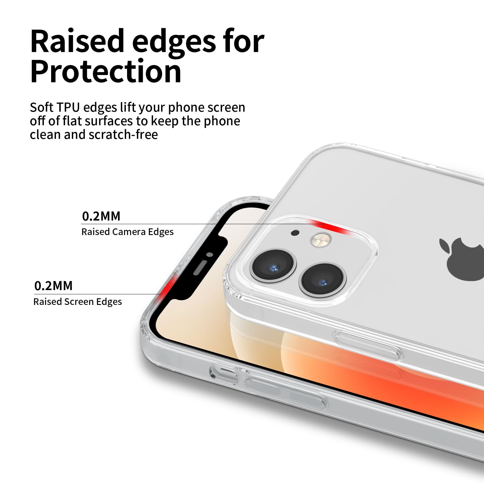 Cover Custodia + Pellicola Vetro Temperato IPhone 12 - Foto 7