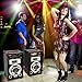 Pyle Dual 800 Watt Powered PA Bluetooth Speaker System Disco Jam Two-Way DJ Speakers | karaoke machine | USB/SD Card Readers, FM Radio, 3.5 mm AUX Input (Active & Passive Speakers) (PSUFM837BT)