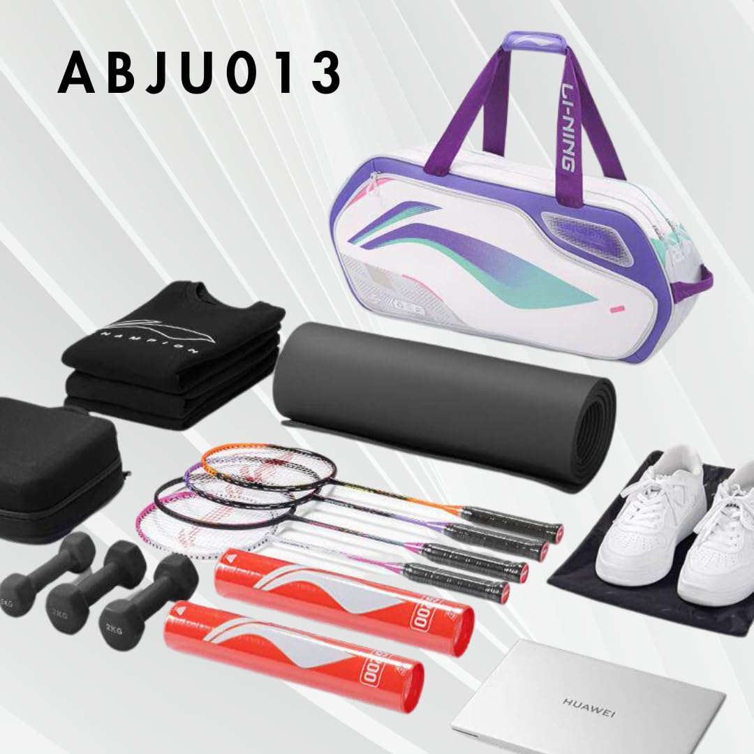 Amazon | （リーニン）トーナメントバッグ ABJU013-2C ホワイト | LI