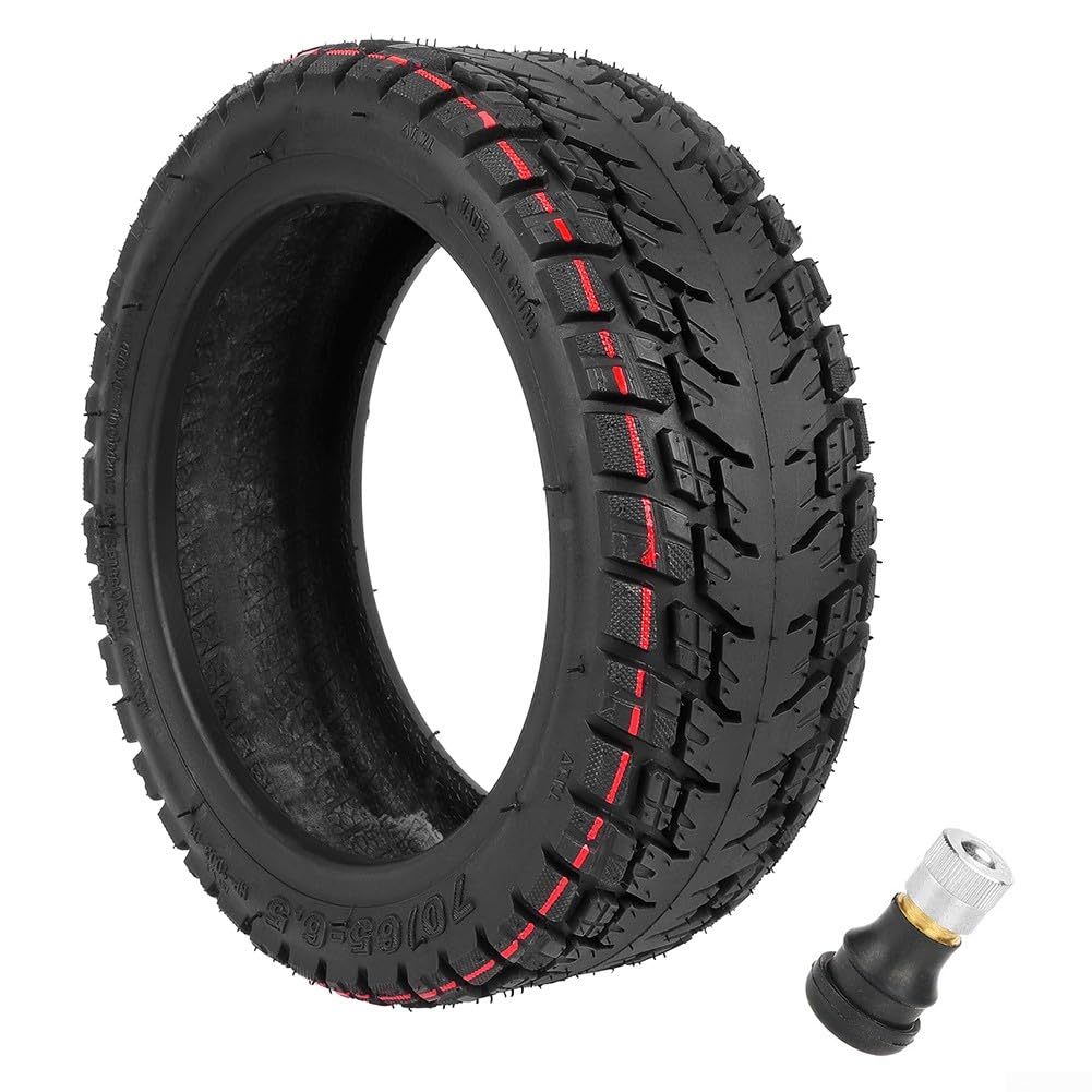 SPORTARC 10 pouces 10x2.75-6.5 Hors Route Tubeless Pneu 70/65-6.5 Pneu Scooter Roues De Remplacement Pour Scooter Électrique