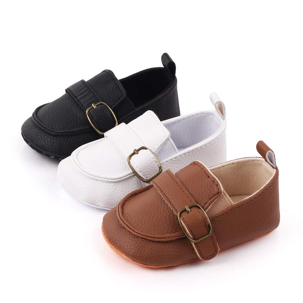 MASOCIO Scarpine Neonato Primi Passi Scarpe Prima Infanzia Scarpette Bimbo con Suole Morbide Antiscivolo
