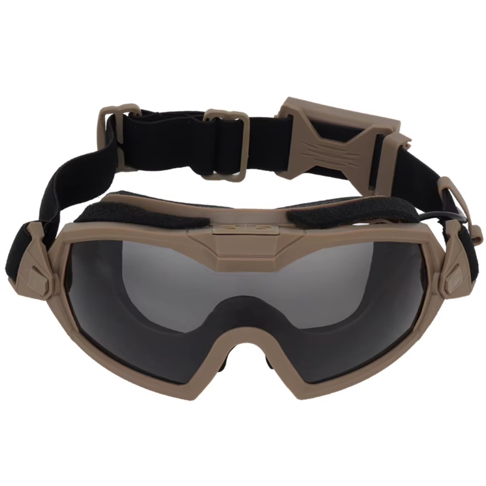 Antibeschlag Schutzbrille mit Mikrolüfter, Airsoft Paintball Schutzbrille, Kratzfest Augenschutz Outdoor Jagd Sport