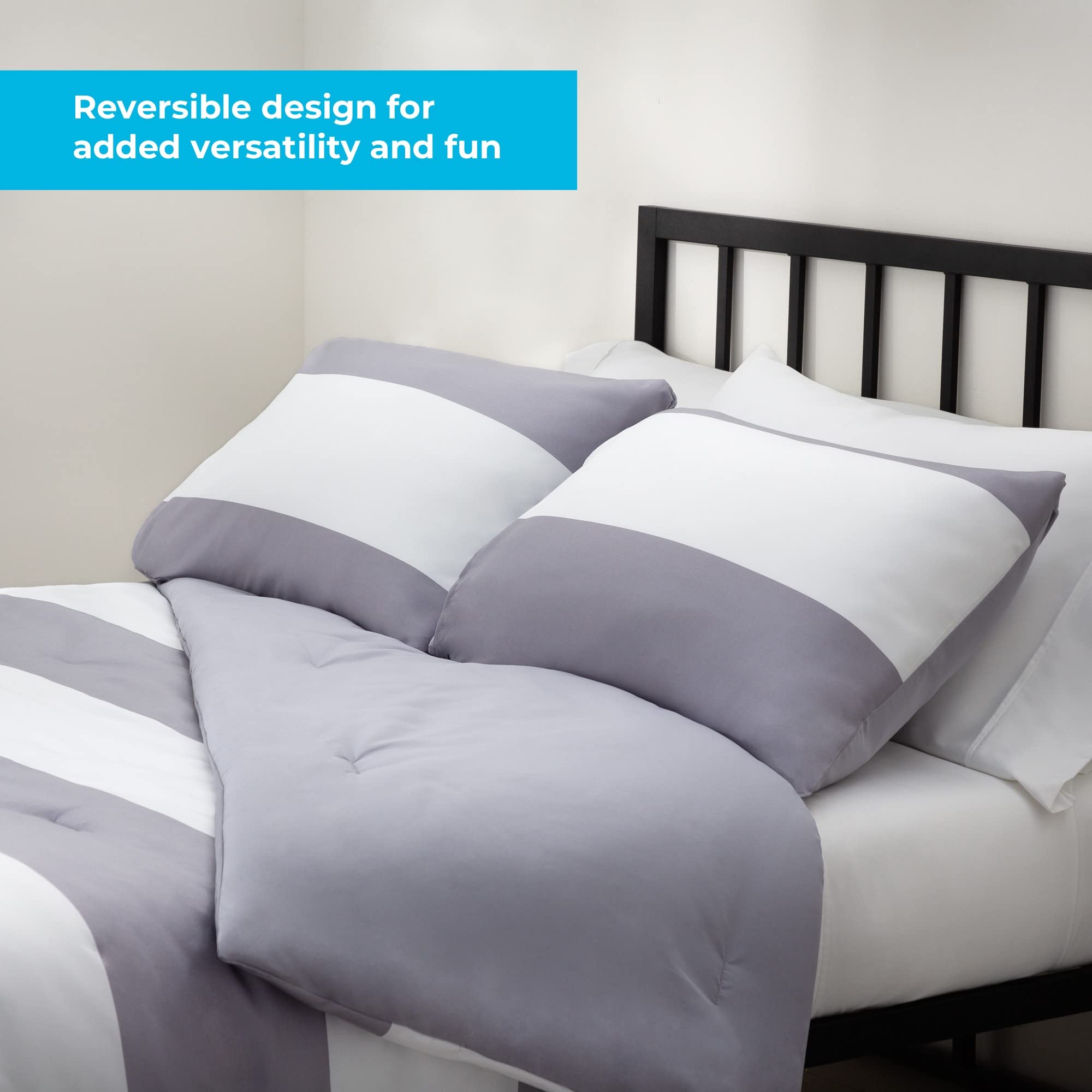 Linenspa All Season Hypoallergenic Down Alternative Microfiber