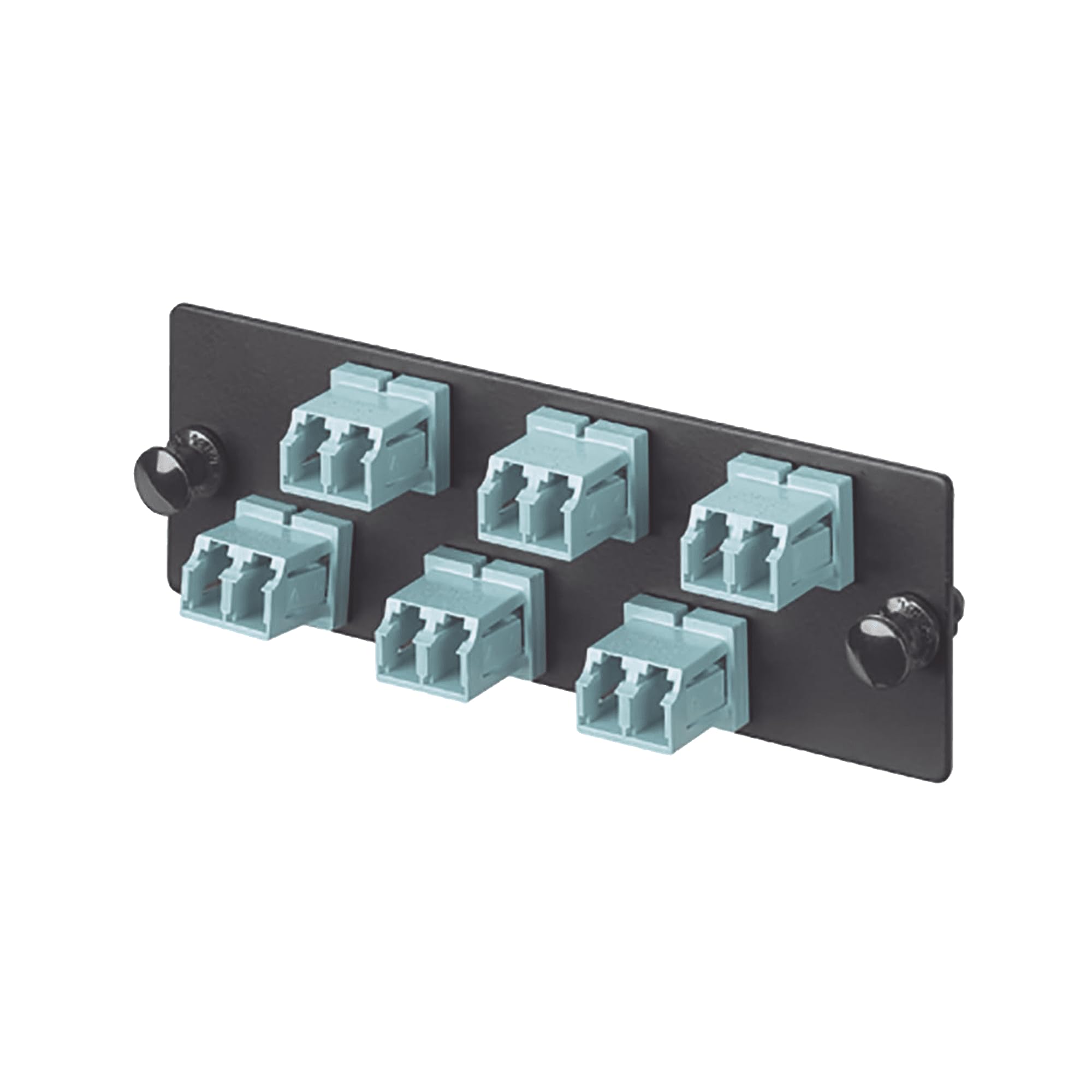 Panduit FAP6WAQDLCZ Multi-Mode 6-Port Fiber Adapter Panel with