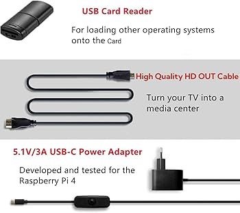 Vemico Raspberry Pi 4 4GB Kit Raspberry pi 4 Model B Starter
