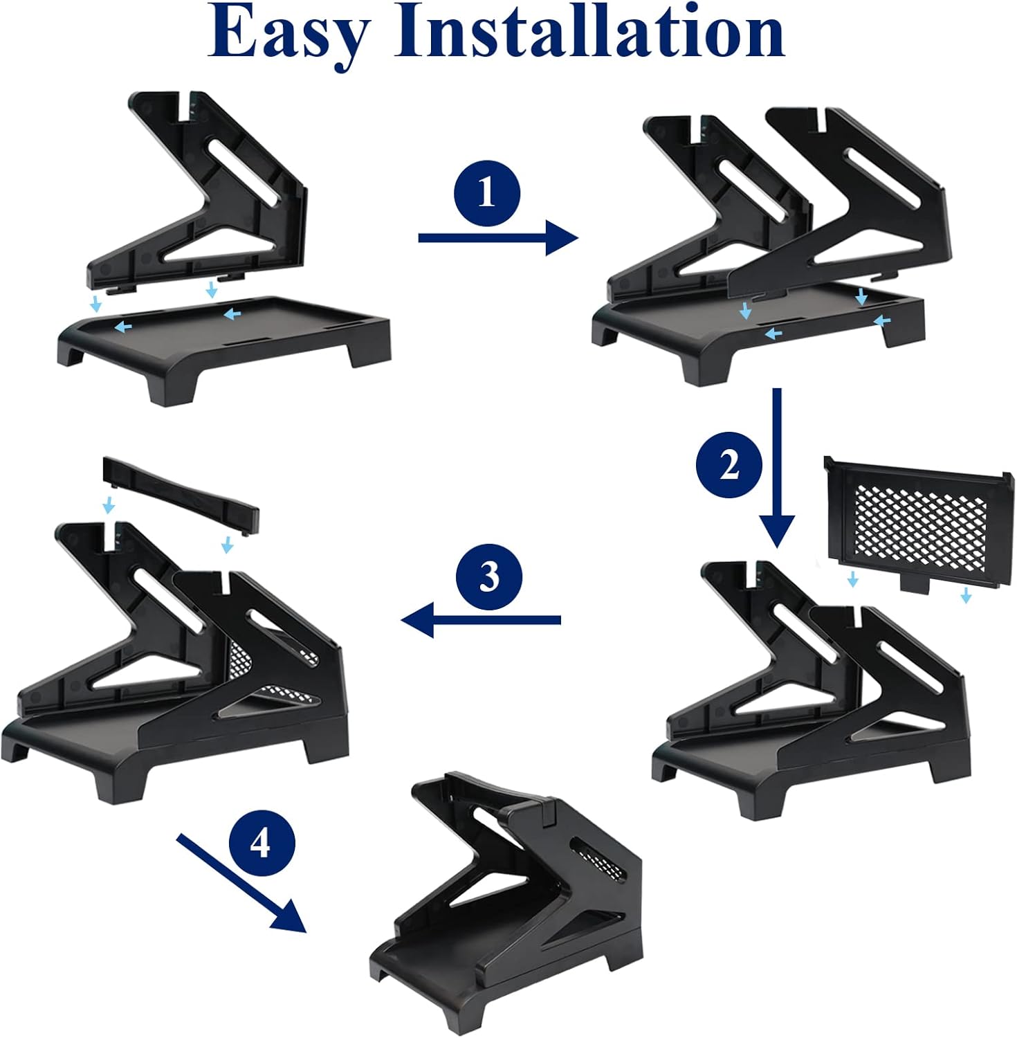 Label Holder, Bostowo Thermal Label Holder for Rolls and Fanfold Labels, Plastic Label Holder for Thermal Printer, Shipping Label Roll Holder, Label Paper Holder Stand for Direct Thermal Labels : Office Products