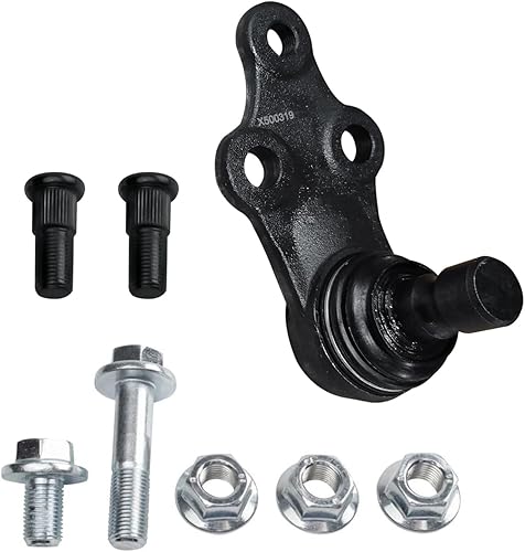 Miniatura 741 de Detroit Axle - Par de rótulas delanteras inferiores para Jeep 2014-2018 Cherokee, 2 juntas esféricas inferiores reemplazo 2015 2016 2017