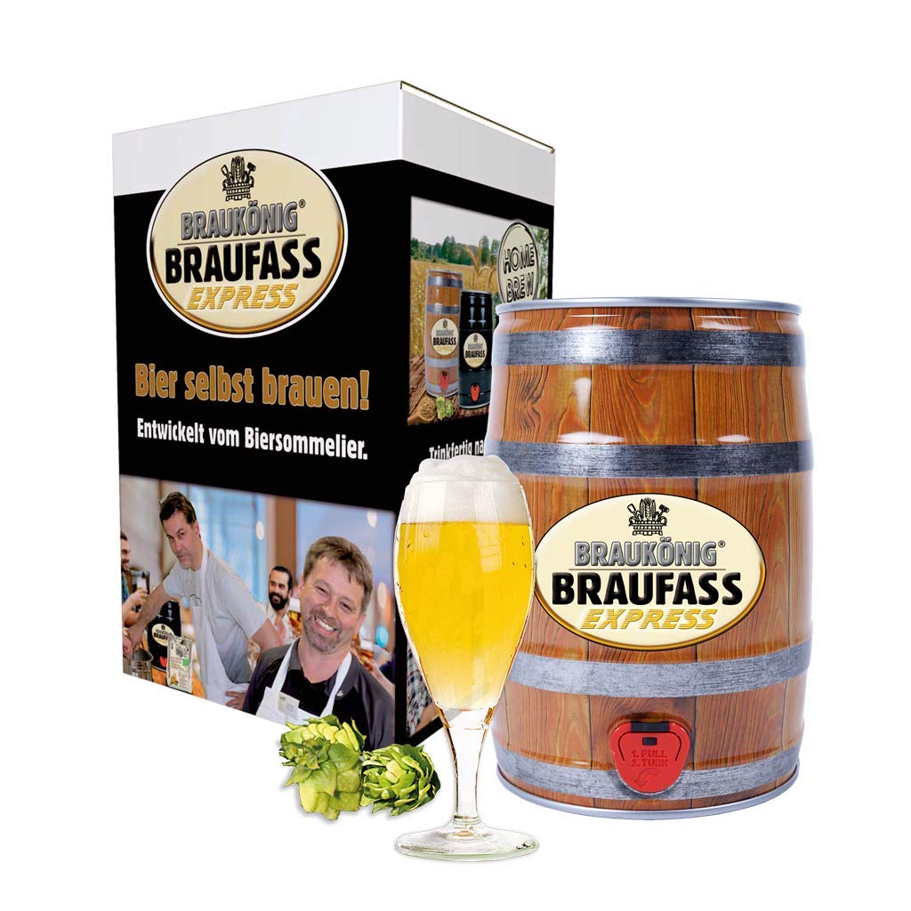 Braufass Express - Holzoptik