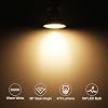 MR16 LED Bulbs Warm White 3000K, AC/DC 12V/24V GU5.3 LED Spotlight Bulbs, 5W 470LM Light Bulb Equivalent 50W MR16 Halogen Bulb, Non-dimmable, 38° Beam Angle, for Landscape, Track Lighting, 6 Pack [Energy Class F]