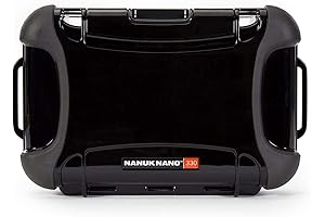 Nanuk N17S-000BK-0B1 Waterproof Large Hard Case for Phones, Cameras and Electronics