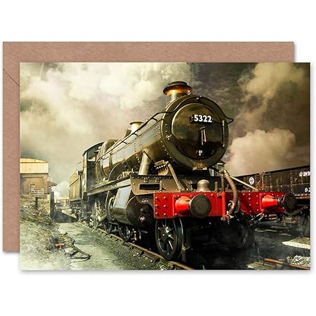 Jonny Javeln Greetng Card (JJ4320) Male Brthday - Steam Tran - View #8