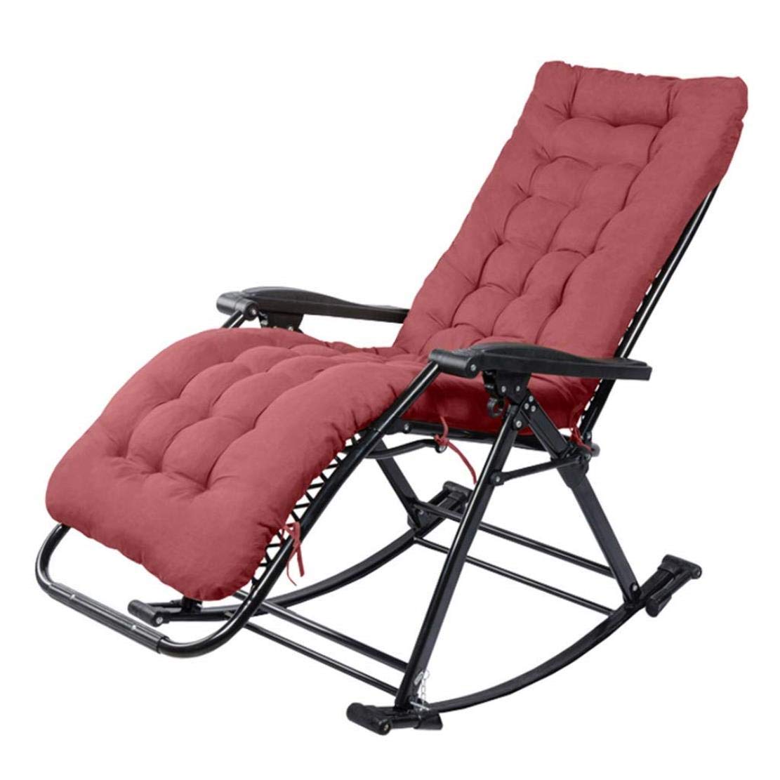 Chaise inclinable de camping avec appui-tête réglable amovible