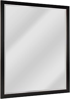 Head West Bronze Stainless Steel Rectangular Framed Beveled Accent Wall Vanity Mirror - 30 x 40