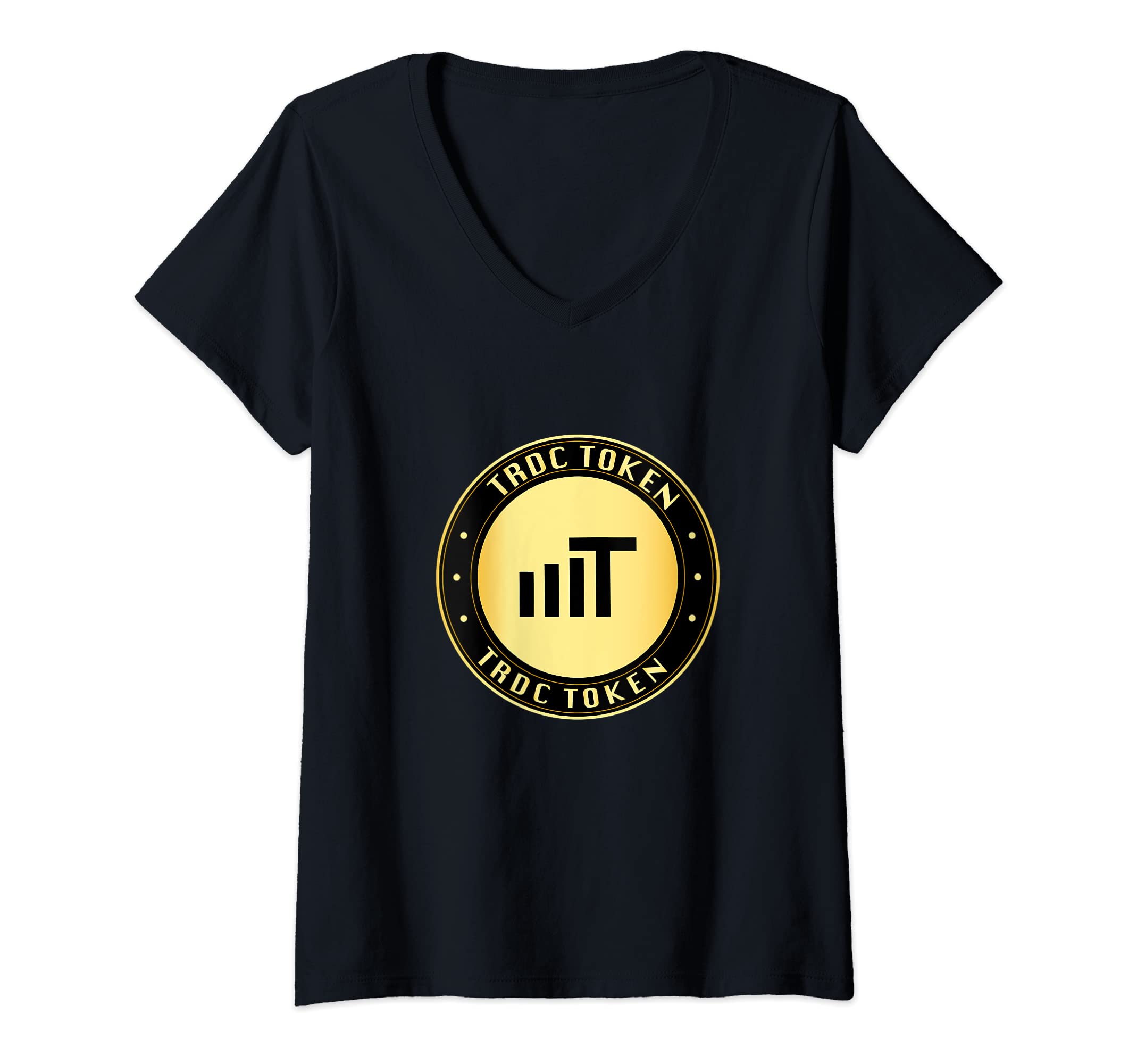 Womens TRDC TOKEN , Traders V-Neck T-Shirt