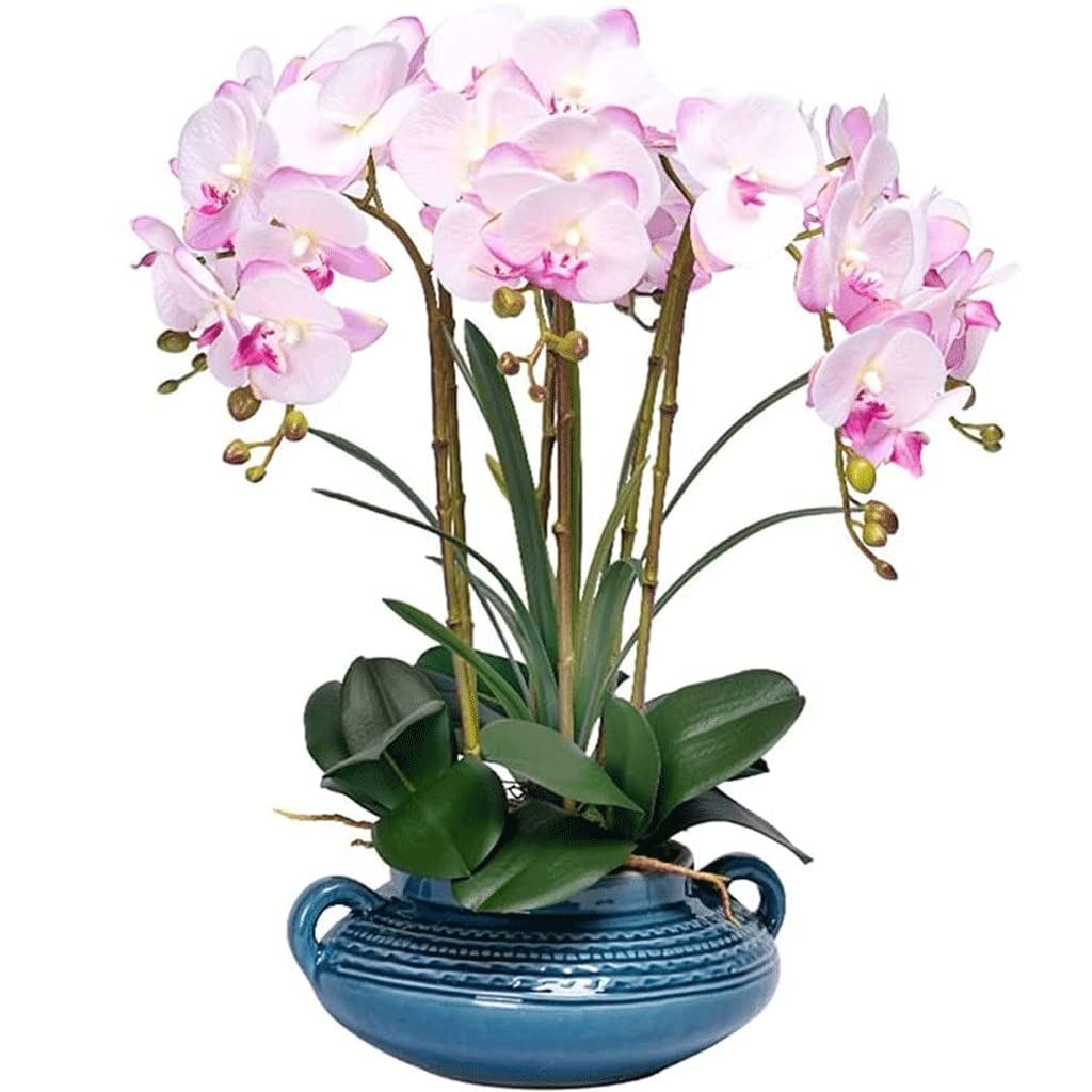 DFGHNBVC Artificial Flowers For Decoration Artificial Flower Phalaenopsis Fake Flowers Bonsai Arrangement Wedding Bouquet Artificial Fake Flowers Plants Fake Flower Artificial Flowers Pla