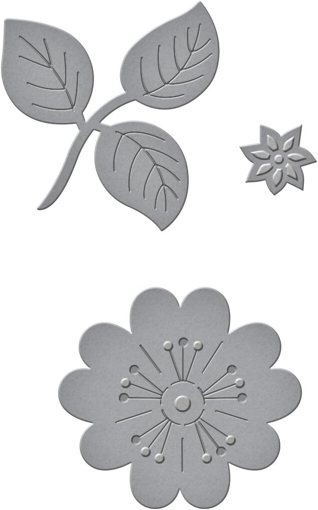 Spellbinders Die D-lites Elephant Festival Etched Metal Dies SKU S3-385