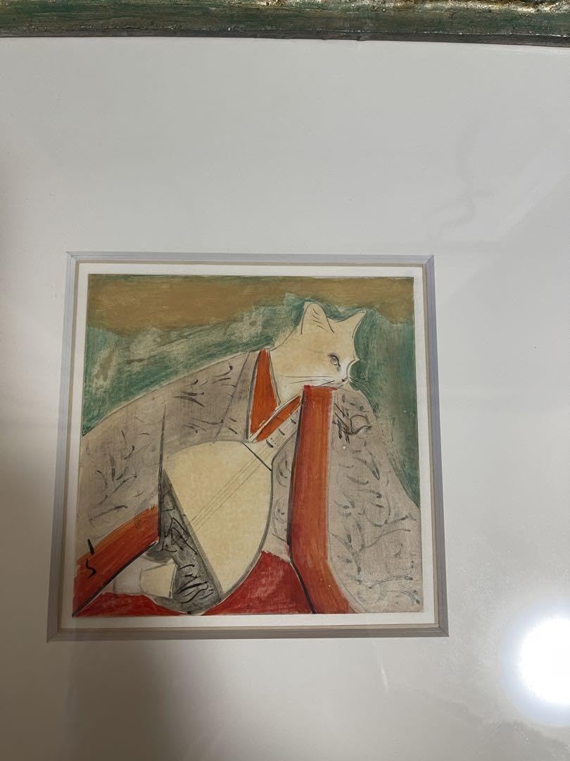 猫の画家　小沢良吉　光る君へ　豆絵 銀座松屋個展　猫の源氏物語 猫の画家小沢良吉光る君へ豆絵 銀座松屋個展猫の源氏物語