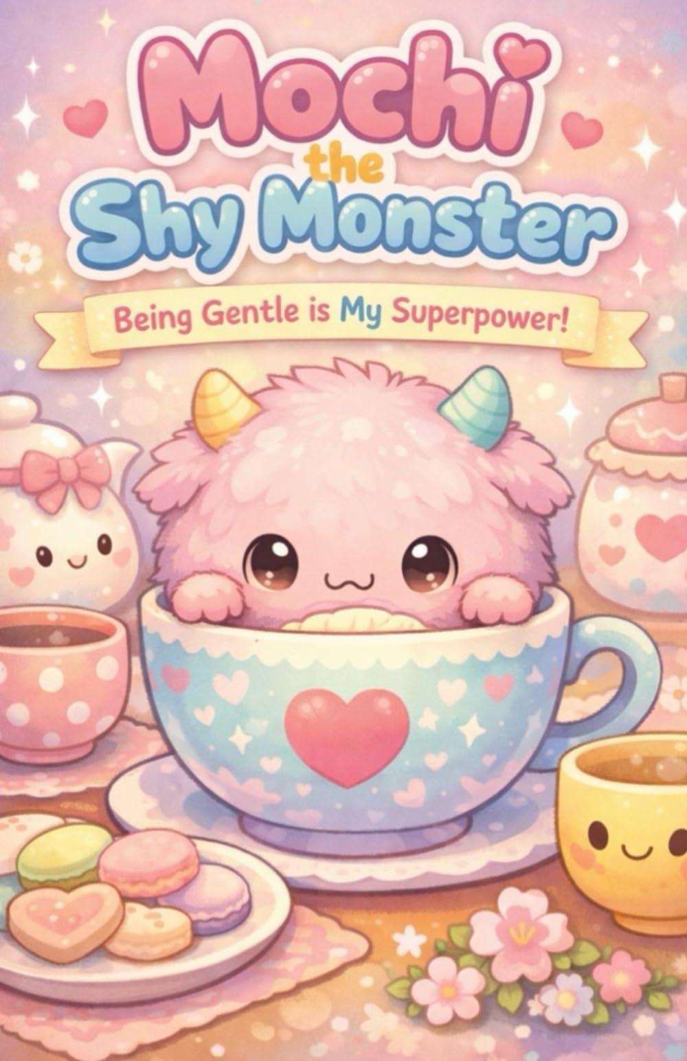 Mochi the Shy Monster: A Kawaii Story About Gentleness, Kindness, and Quiet Courage
