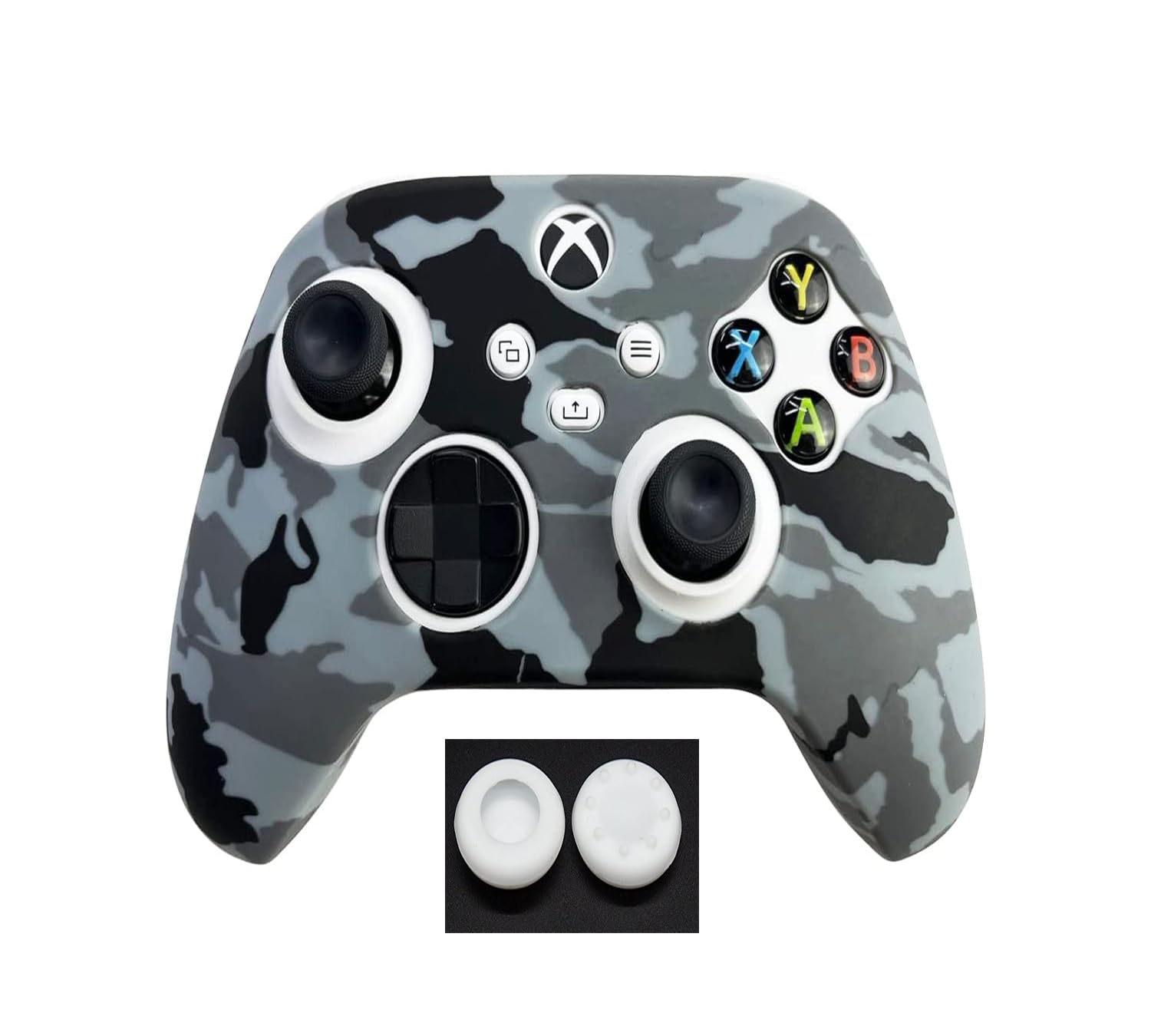 New World Silicone Cover Skin Case Protective Cover for Xbox Series X/S Controller -Blue camouflage With Anti-Slip Surface- 2 Thumb Grips Free (B0B5VYPJHS) Amazon Price History, Amazon Price Tracker
