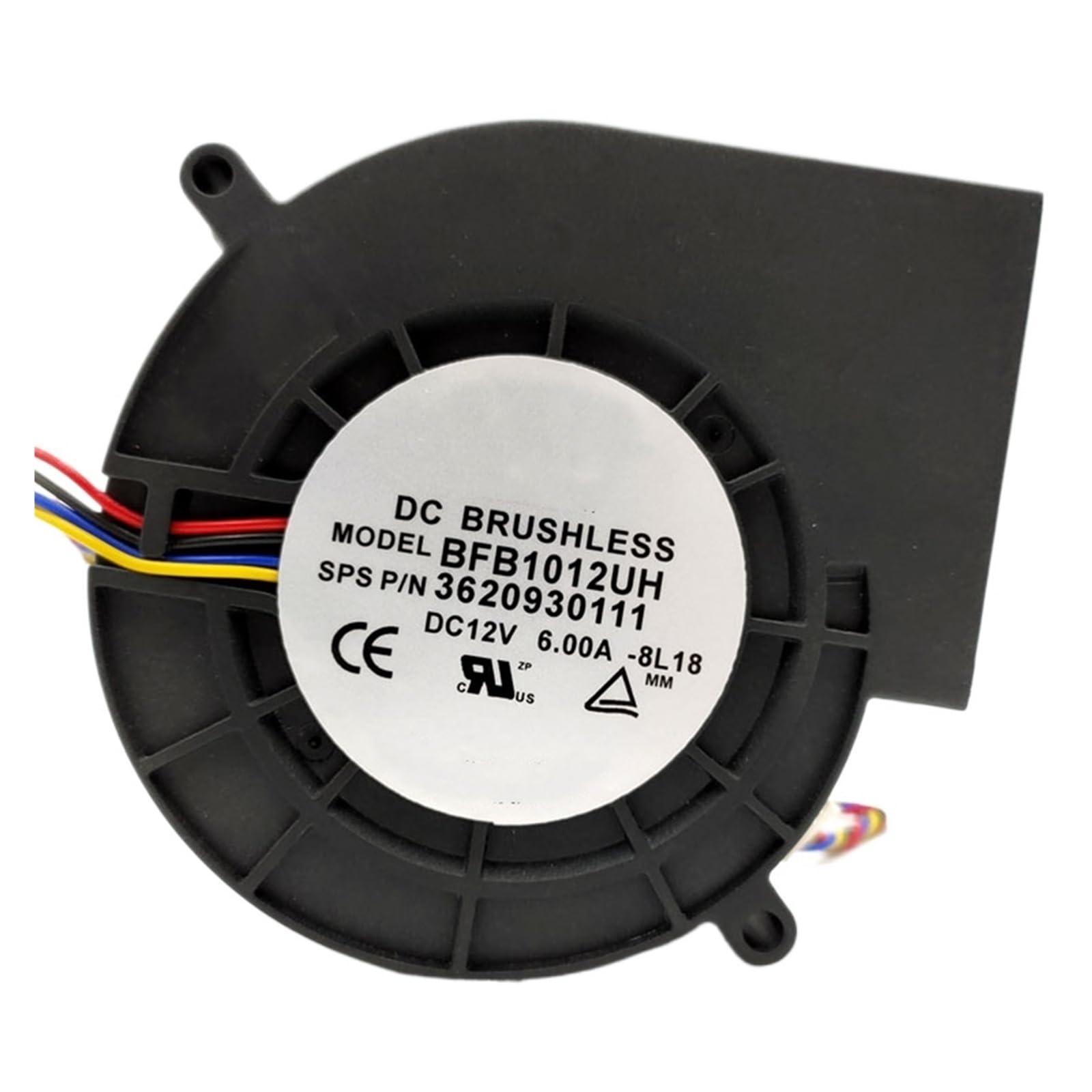 Ventilateur BFB1012UH 3-Wire 12V 6A de haute précision 9.7cm