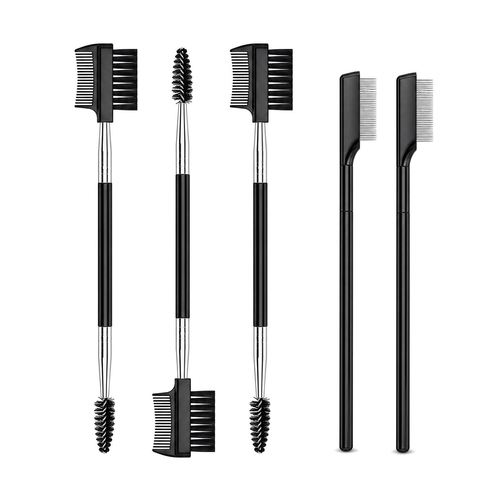 GZRXIOUS 5PCS Dual Sided Dog Eye Comb,Tear Stain Remover for Dogs Eyes Cat Flea Comb for Cats Dog Brushes for Grooming Tick Remover Tools for Dogs Removes Tear Stain Crust Mucus Cleaning Pet Paws