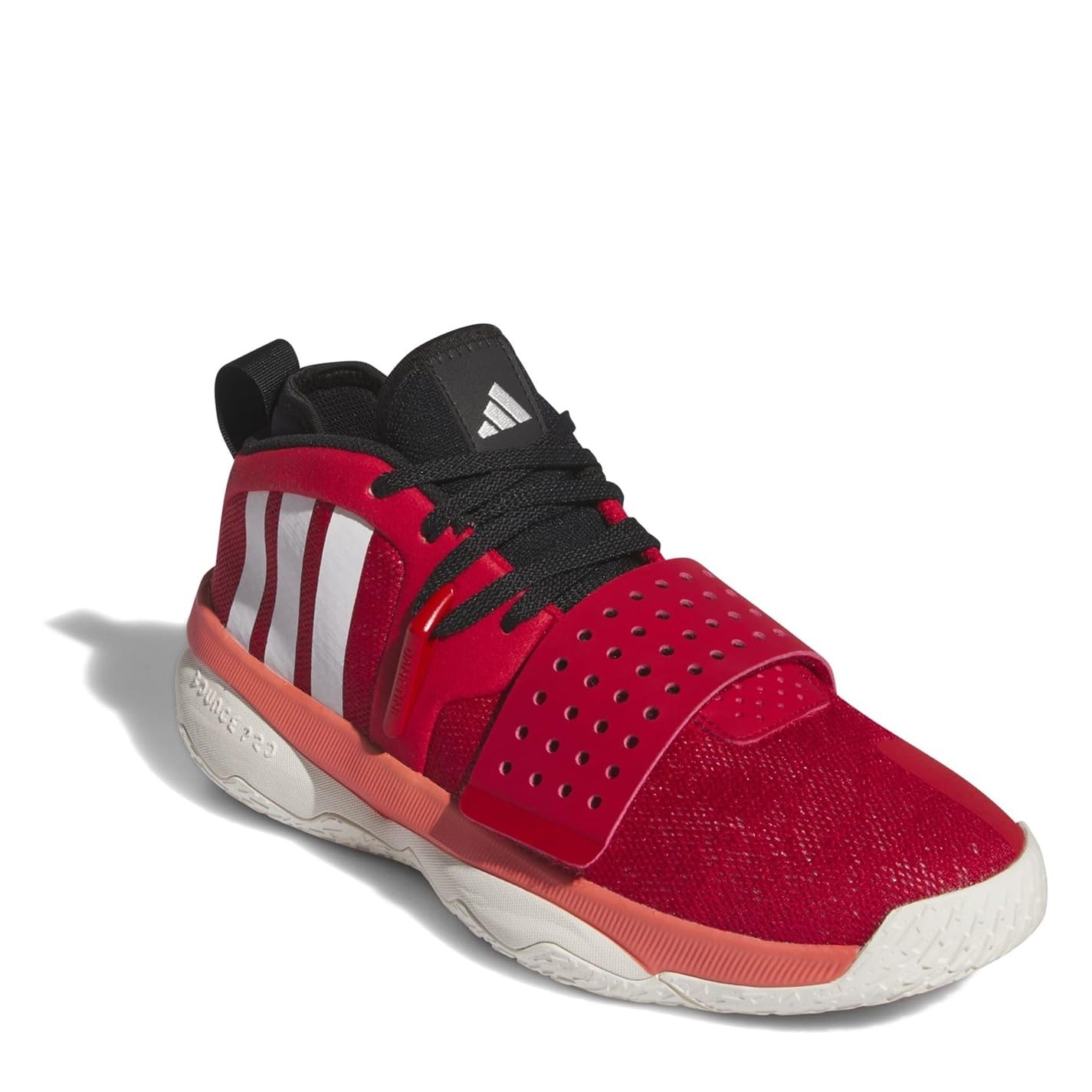 adidas - Zapatillas de baloncesto para hombre, color rojo