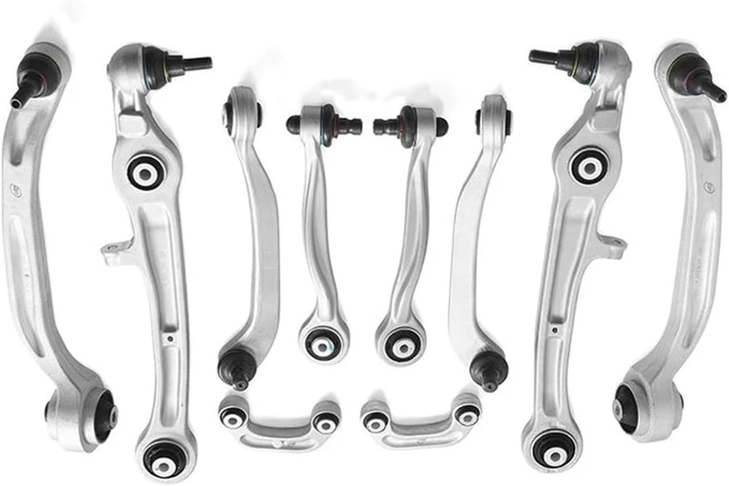 Front Suspension Upper Lower Control Arm Compatible For Bentley Continental Gt Gtc Flying Spur 3W0407505 3W0407509 3W0407151 10PCS/sets