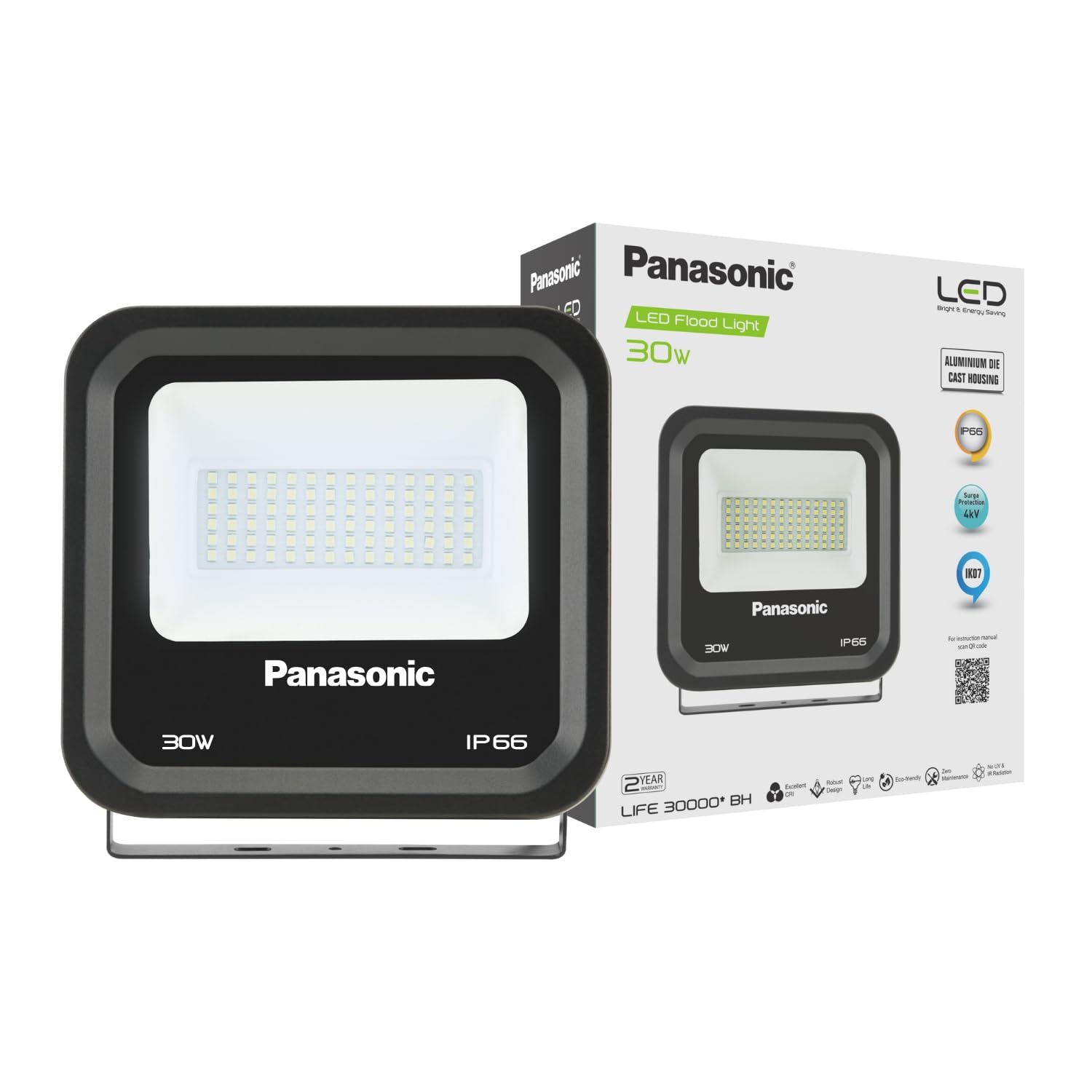 Panasonic 50W Waterproof Flood Light - Outdoor LED -2
