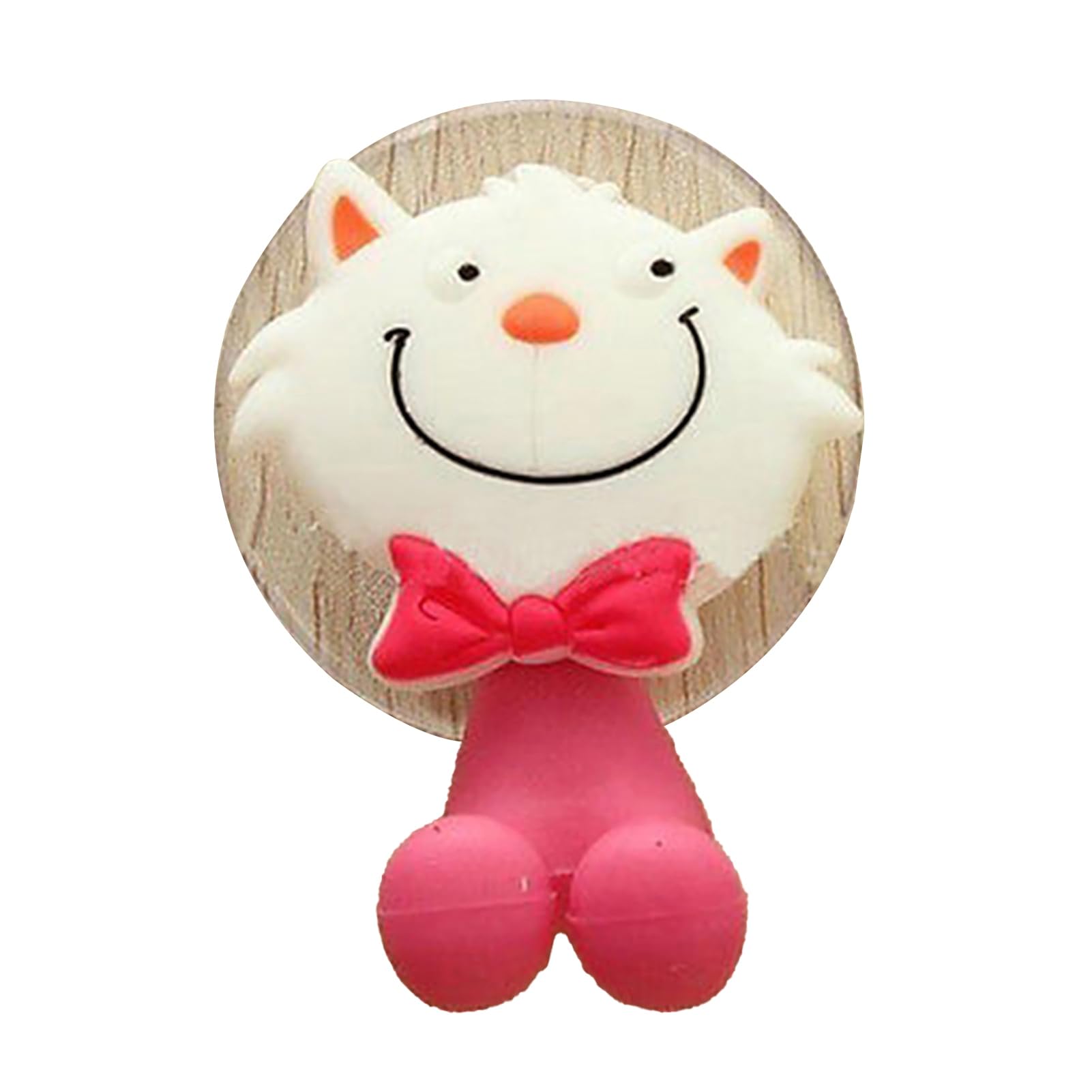 matumou Toothbrush Holder Wall-mounted Cartoon Pattern PVC Creative Toothbrush Rack for Bathroom Toothbrush Suction