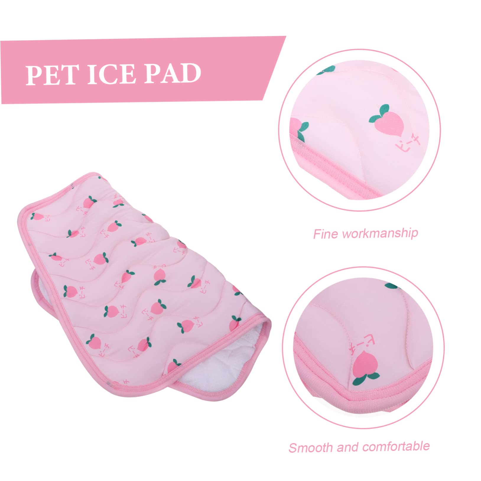 YARNOW 2 Pezzi Tappetino Rinfrescante Per Animali Domestici Cuccia Per Cani E Gatti Pieghevole Divano Per Animali Domestici Facile Da Usare Con Motivi Di Frutta