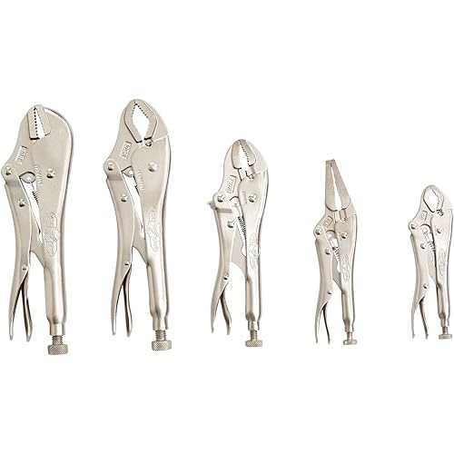 IRWIN VISE-GRIP Original Locking Pliers Set, 5 Piece Set, 68
