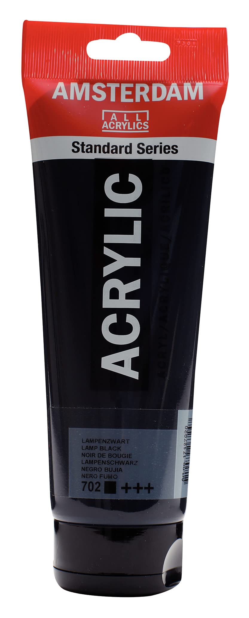 Amsterdam Standard Series Acrylic Tube 250 ml Lamp Black 702 (17127020)