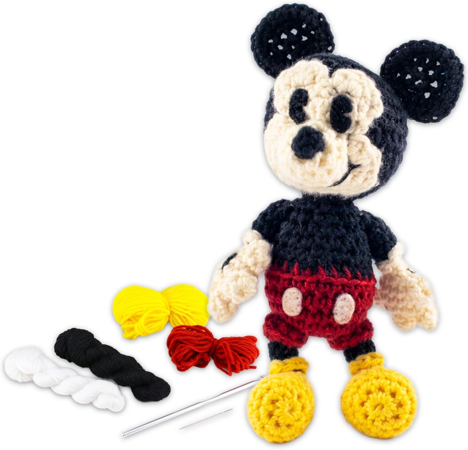 Mickey Mouse Crochet Kit for Beginners Bundle - 6 Disney Crochet Patterns