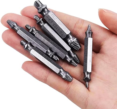 Miniatura 6 de Juego de extractor de tornillos dañados, HSS4341, extractor de pernos, removedor de tornillos, herramientas manuales, accesorios de regalo para