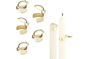 Clip-On Automatic Candle Extinguisher for Taper Candles