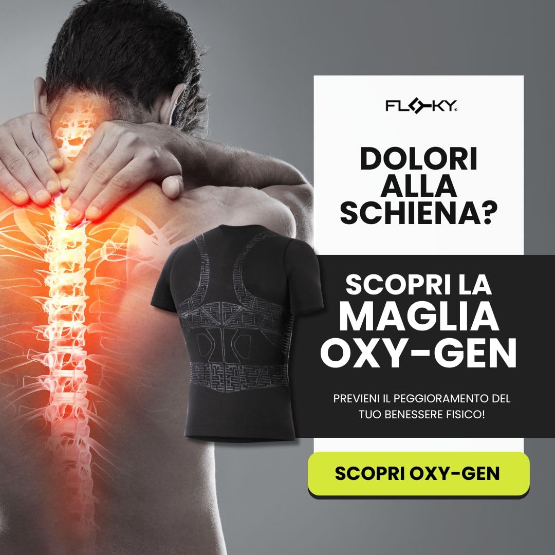 FLOKY T-Shirt Oxygen Short Sleeve Adulto